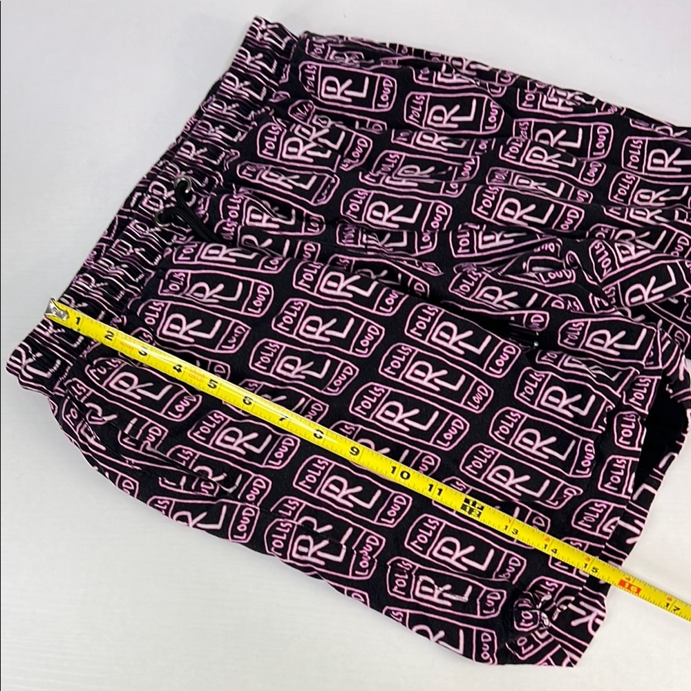 Urban Outfitters Rolling Loud B2ss Black and Pink Geometric Print Shorts - Picture 8 of 8